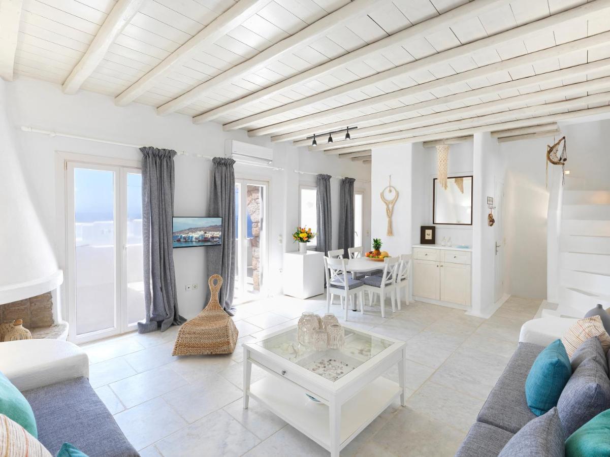 Sunset Villas In Mykonos By White Hills Mykonos Town Exterior foto