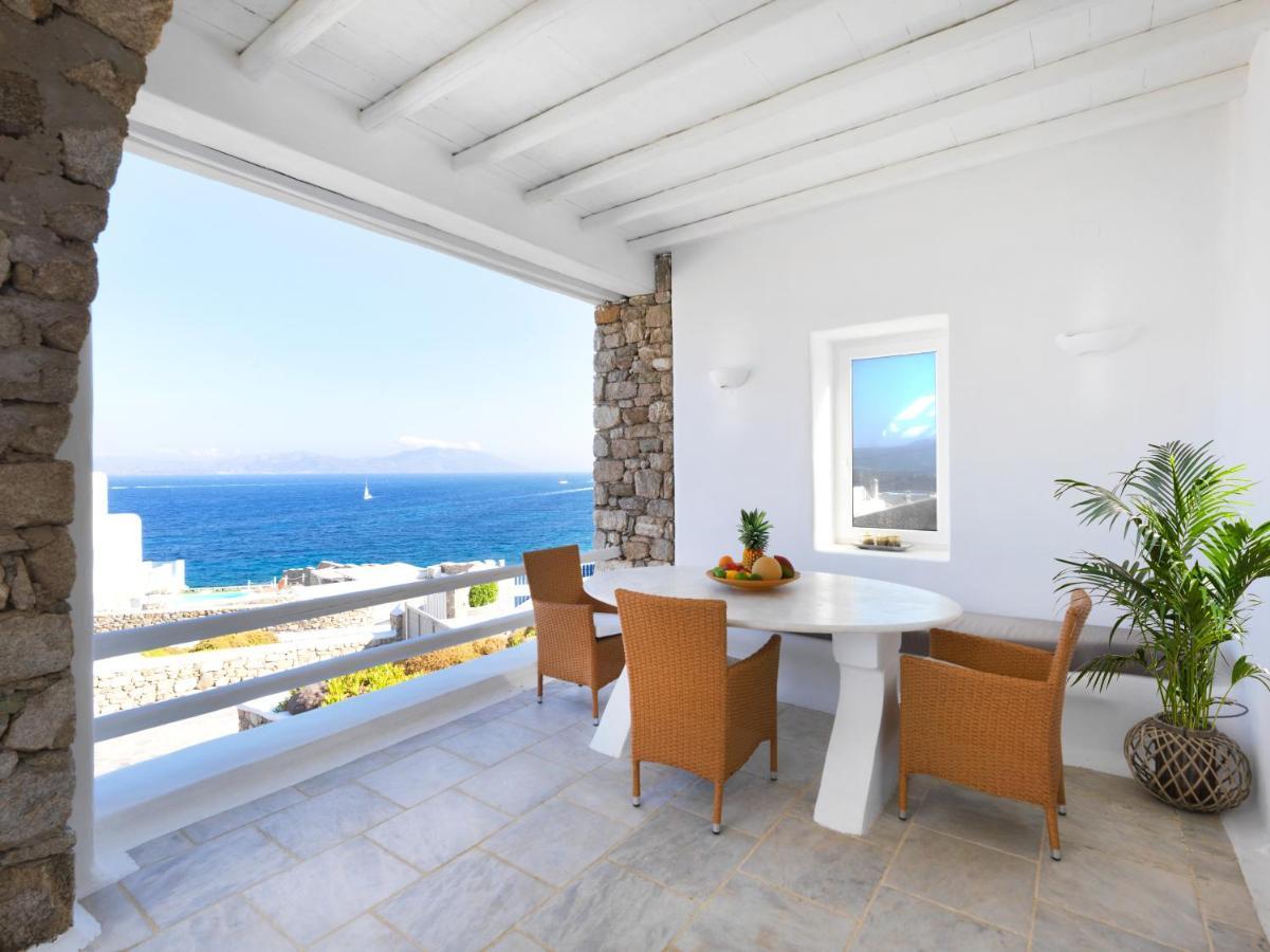 Sunset Villas In Mykonos By White Hills Mykonos Town Exterior foto