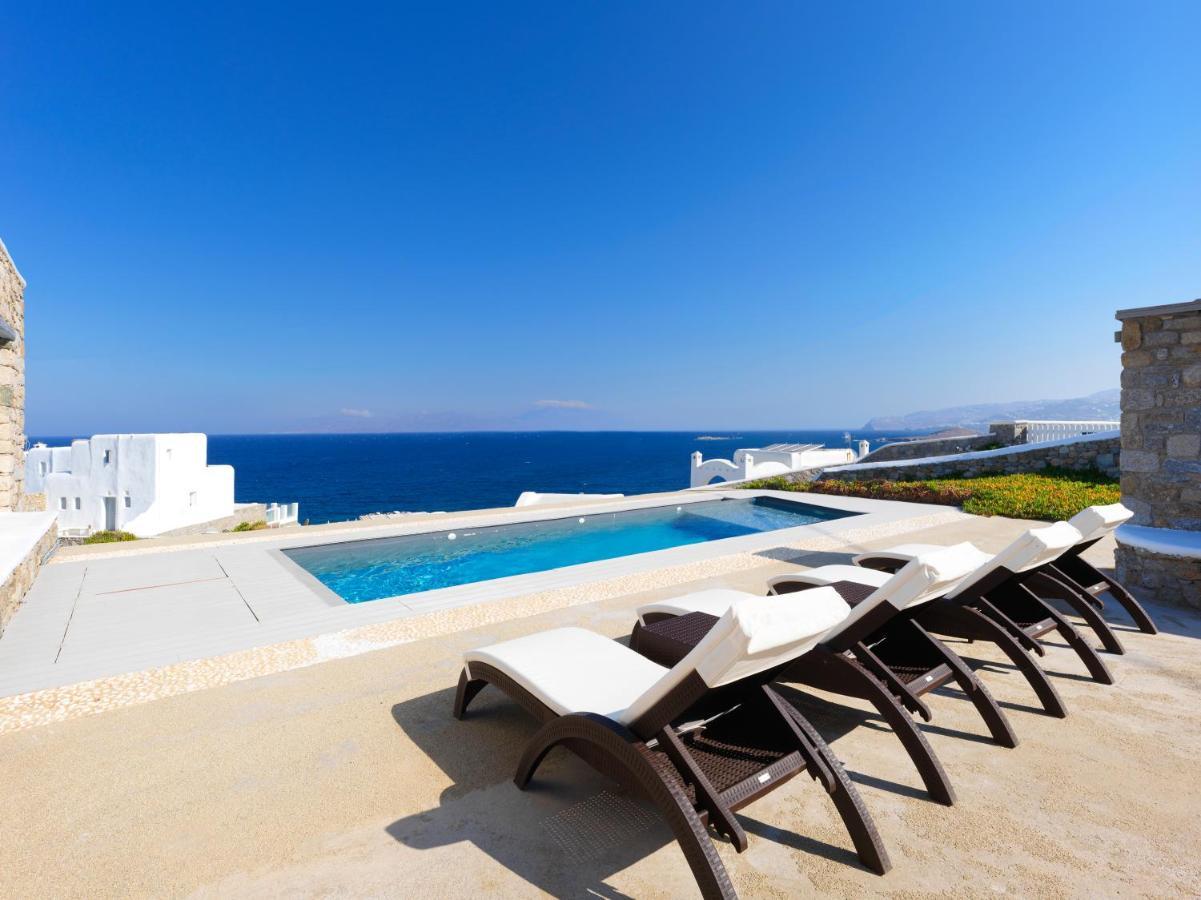 Sunset Villas In Mykonos By White Hills Mykonos Town Exterior foto